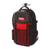 Backpacck with the telescopic handle for tools